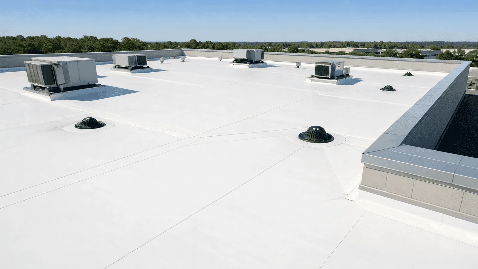 Commercial Heat and UV Roof Damage Repair in Carmel, IN
