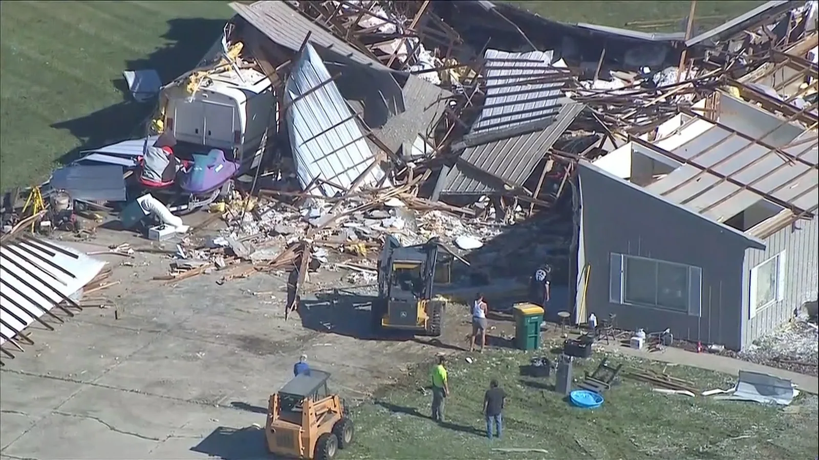 Commercial Tornado Damage Roof Repair in Carmel, IN