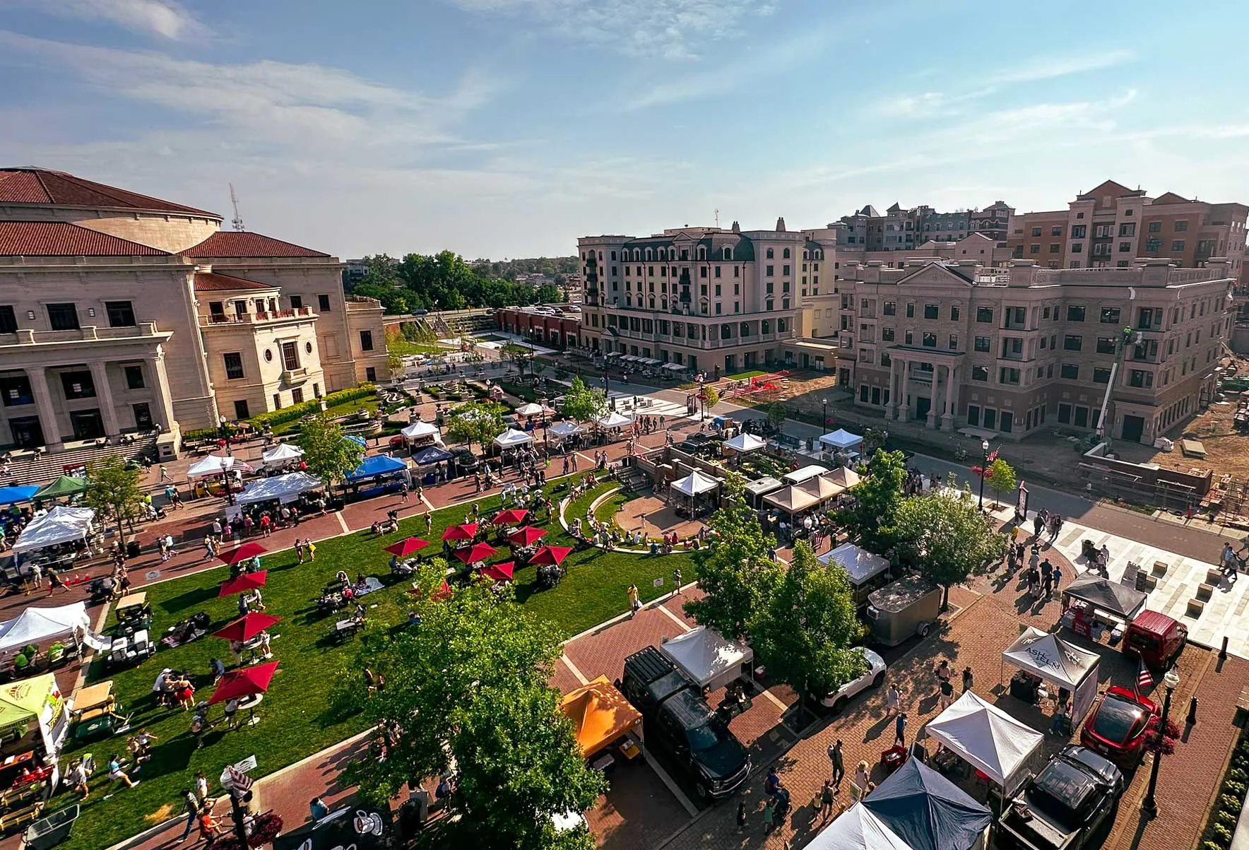 Center Green, Carmel, Indiana