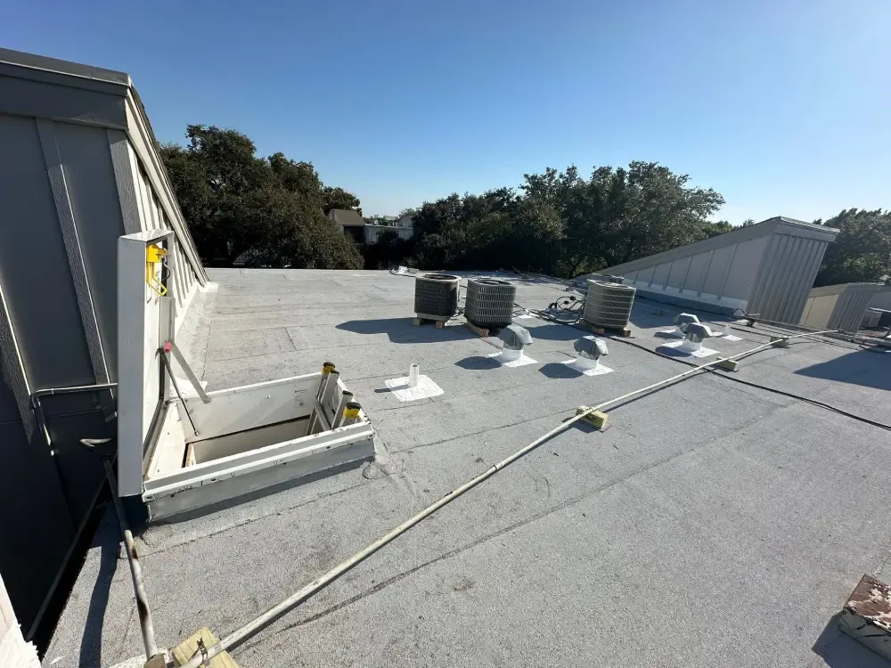 Soprema roof assembly