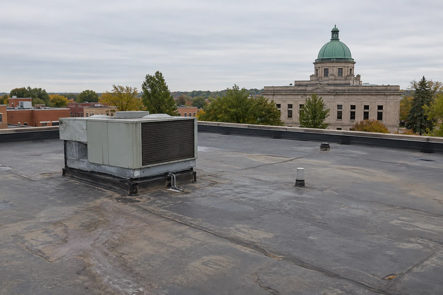Government Building Roofing in Carmel, IN