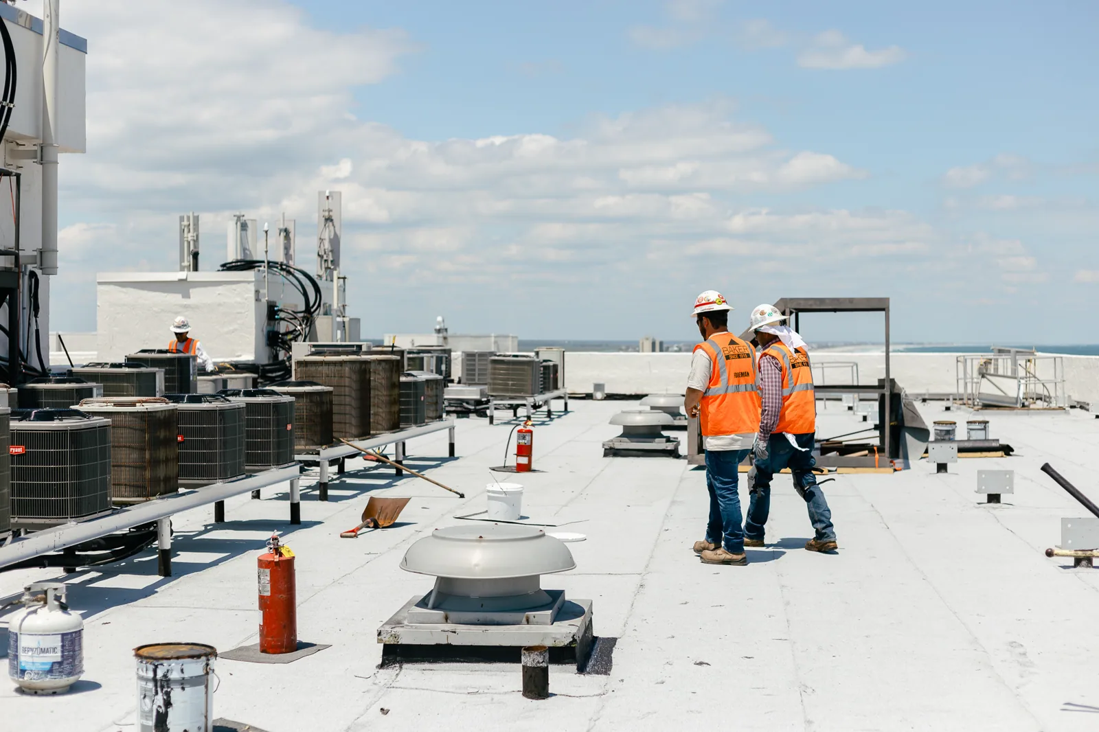 TPO roofing in Carmel, IN