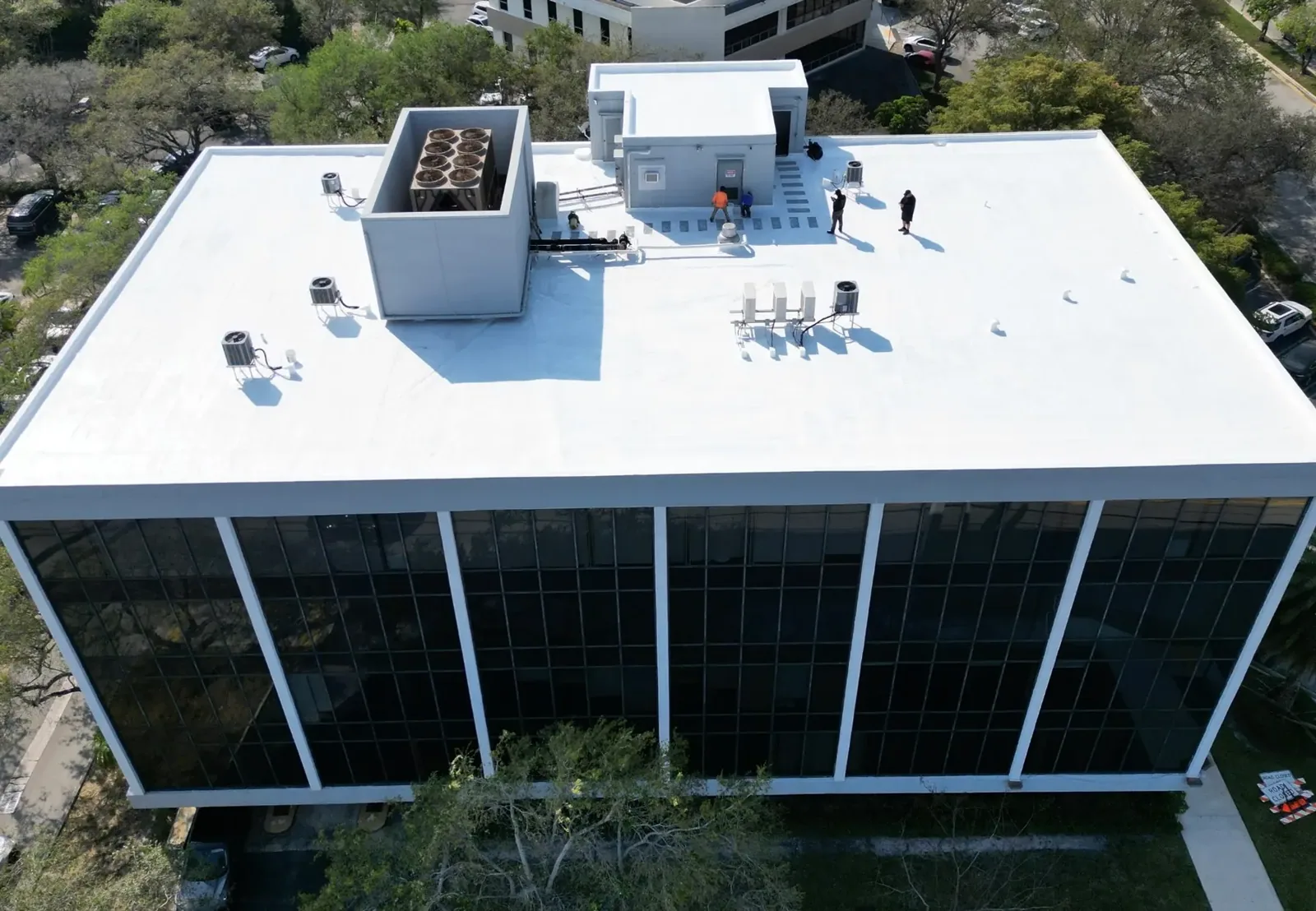Commercial Cool Roof Installation in Carmel, IN