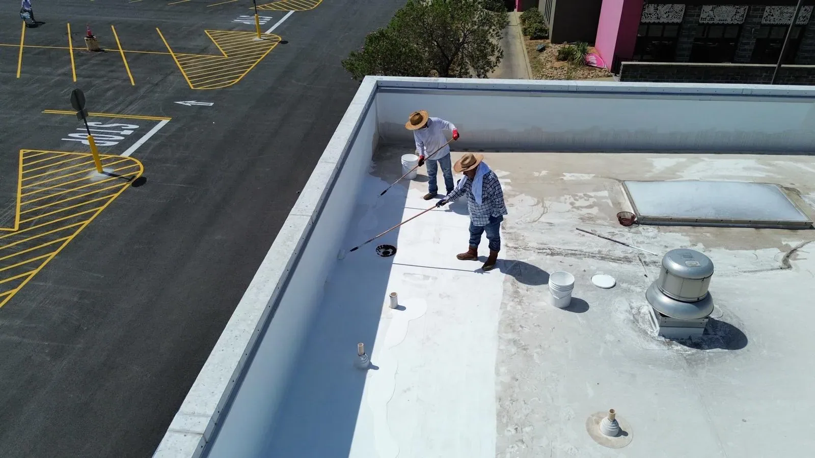Commercial Roof Coating Restoration in Carmel, IN
